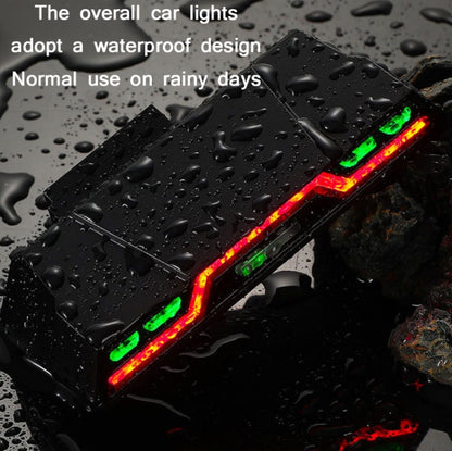 WEST BIKING Mountain Bike Wireless Remote Control USB Charging Riding Warning Turning Light, YP0701259B