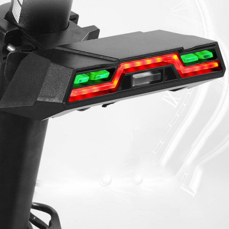 WEST BIKING Mountain Bike Wireless Remote Control USB Charging Riding Warning Turning Light, YP0701259B