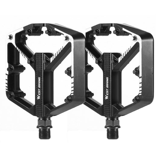 Pédales d'essieu en alliage d'aluminium, acier au chrome-molybdène et alliage d'aluminium pour vélo WEST BIKING, YP0802085