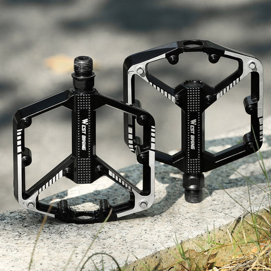 Pédales d'essieu en alliage d'aluminium, acier au chrome-molybdène et alliage d'aluminium pour vélo WEST BIKING, YP0802085