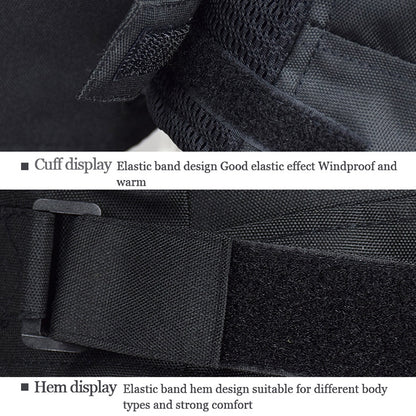 GHOST RACING GR-Y05 Motorcycle Cycling Cloth Men Knight Racing Jacket Keep Warm Anti-Fall Locomotive Off-Road Suit, M, XL