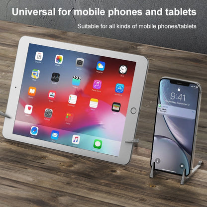 Mini Lazy Desktop Mobile Phone Bracket Multifunction Magnetic Anchor Tablet Stand, Retro Gold, Retro Silver, Retro Copper