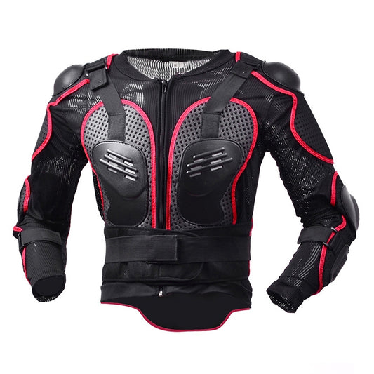 GHOST RACING F060 Combinaison d'Armure de Moto Équipement de Protection Moto Protecteur Poitrine Coude Anti-Chute, S, M, L, XL, XXL, XXXL
