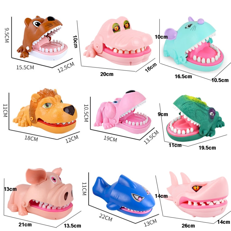 Spoof Bite Finger Toy Parent-Child Game Tricky Props, Style:, 1751A-Tiger, 6695-Lion, 3212A Shark-Pink, X023-9 Rat-Pink, X023-9 Rat-Blue, 6692A  Crocodile-Pink, 6692A Crocodile-Blue, 6691A Shark-Pink, 6691A Shark-Blue, 3214A  Dinosaur-Orange           ...