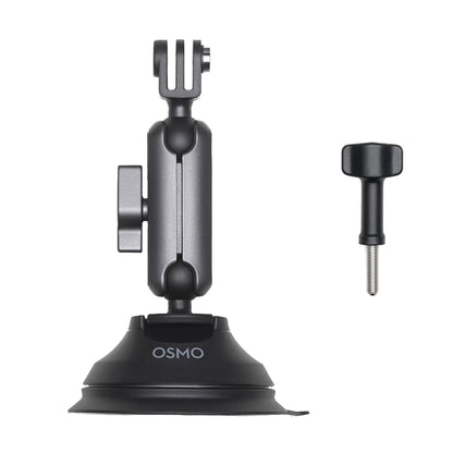 Original Double-ball 360 Degree Rotating Car Suction Cup Holder for DJI Osmo Action 3, Original Suction Cup Holder