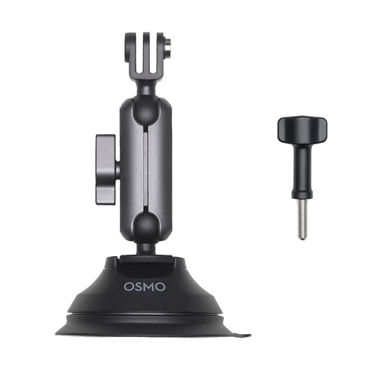 Original Double-ball 360 Degree Rotating Car Suction Cup Holder for DJI Osmo Action 3, Original Suction Cup Holder