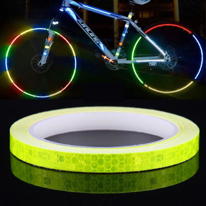 Bicycle Mountain Bike Motorcycle Sticker Car Contour Reflective Sticker Night Riding Reflective Sticker, 2 x 800cm