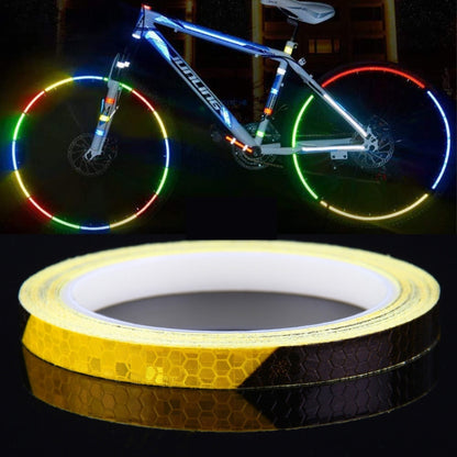 Bicycle Mountain Bike Motorcycle Sticker Car Contour Reflective Sticker Night Riding Reflective Sticker, 2 x 800cm