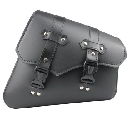 Motorcycle Side Box Package Fast Demolition Triangle Side Bag Leather Cycling Bag, Side Box Package