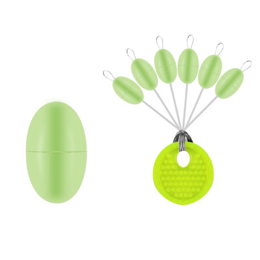 50 PIEZAS/Juego de cebo flotante de alta elasticidad para pesca en aguas abiertas, herramientas para pesca al aire libre, accesorios de pesca, tamaños grande, mediano, pequeño y extra pequeño.