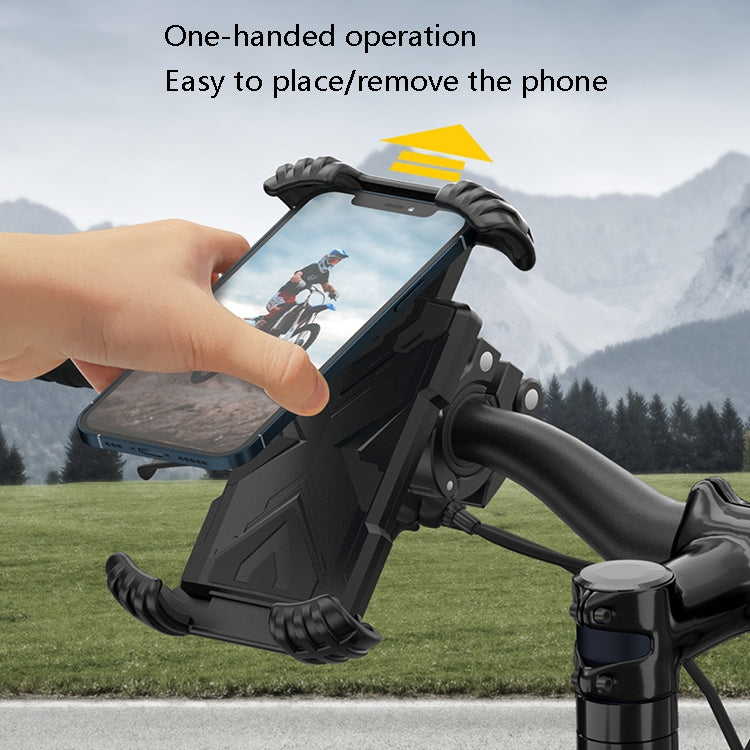 H18 Bicycle Mobile Phone Bracket Motorcycle Single-Handed Operation Mobile Phone Navigation Frame, H18