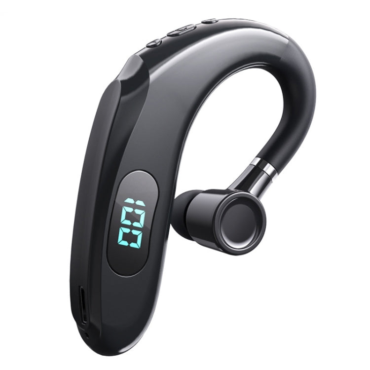 Q20 Bluetooth 5.2 Business Digital Display Sports Earhook Stereo Earphone, Q20 Yellow, Q20 Blue, Q20 Black, Q20 White, Q20 Green, Q20 Pink