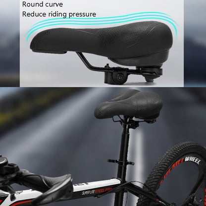 BG-1147 Bicycle Comfortable Cushion Bicycle Cycling Seat Mountain Bike Saddle, Small, Medium, Large