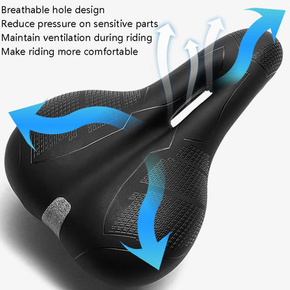 BG-1147 Bicycle Comfortable Cushion Bicycle Cycling Seat Mountain Bike Saddle, Small, Medium, Large