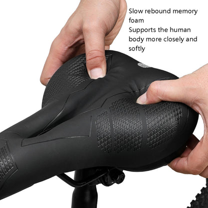 BG-1147 Bicycle Comfortable Cushion Bicycle Cycling Seat Mountain Bike Saddle, Small, Medium, Large