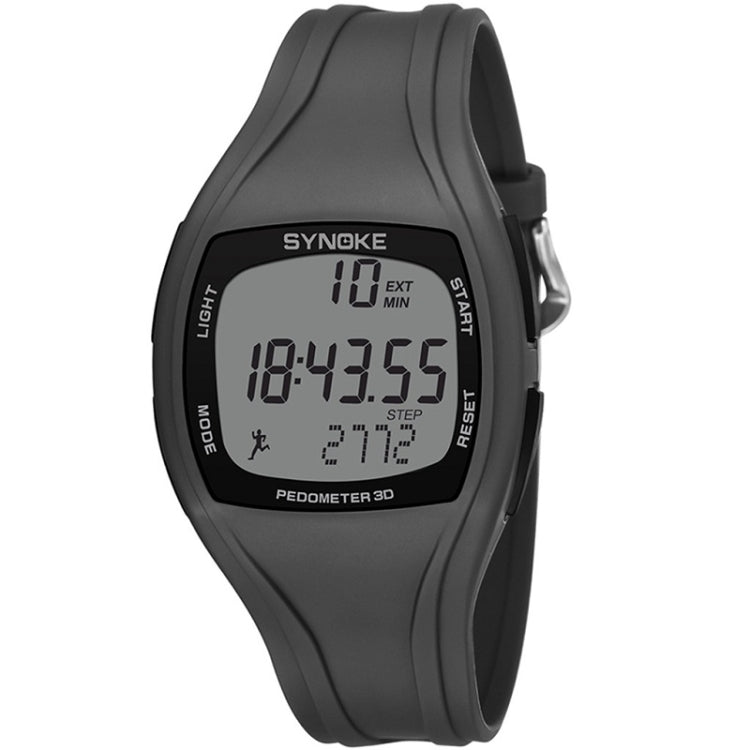 SYNOKE 9105 Multifonctionnel Enregistrement sportif Montre électronique étanche podomètre, Vert armée, Gris, Bleu marine, Noir, Blanc
