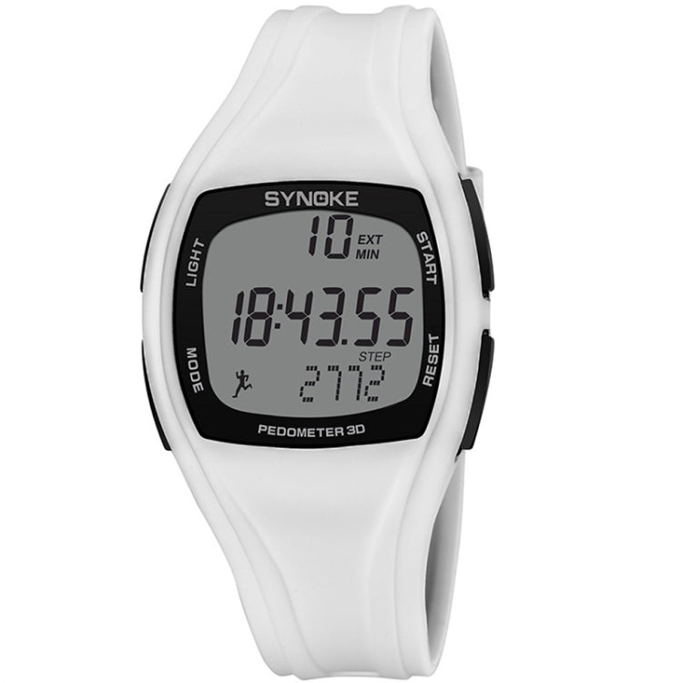 SYNOKE 9105 Multifonctionnel Enregistrement sportif Montre électronique étanche podomètre, Vert armée, Gris, Bleu marine, Noir, Blanc