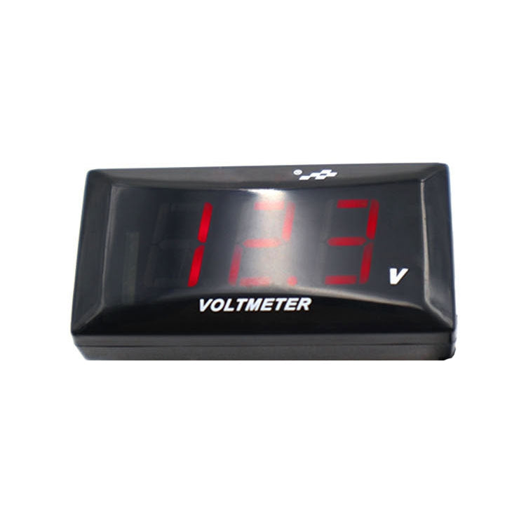 12-150V Motorcycle LCD Display Voltage, White Light, Red Light, Blue Light, Green Light