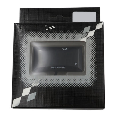 12-150V Motorcycle LCD Display Voltage, White Light, Red Light, Blue Light, Green Light