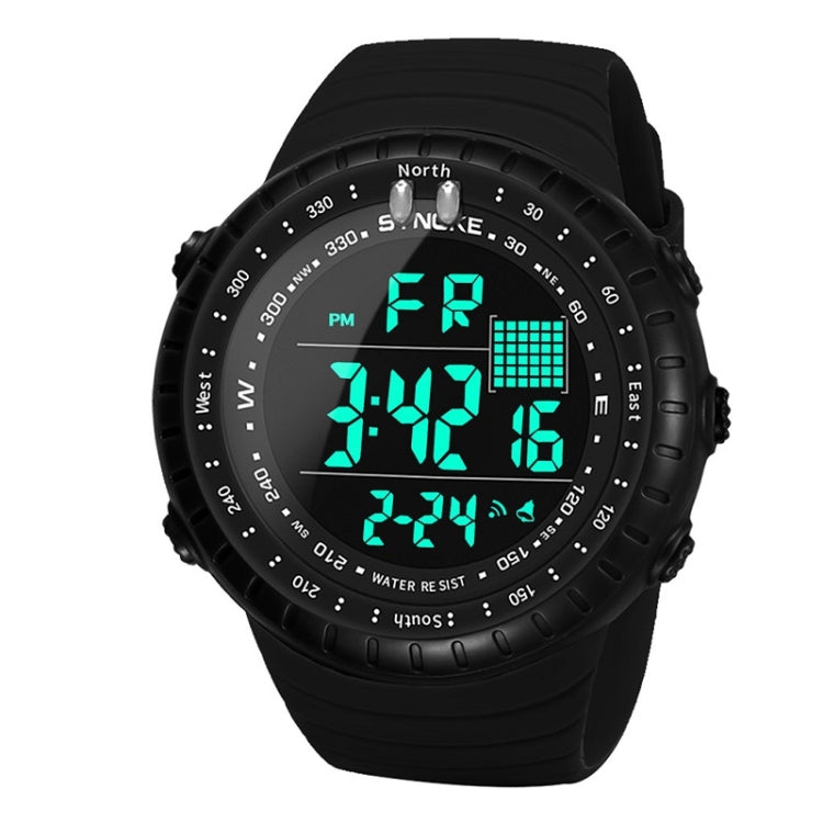 Montre électronique multifonctionnelle de sport SYNOKE 8209, étanche, lumineuse, avec alarme, pour homme