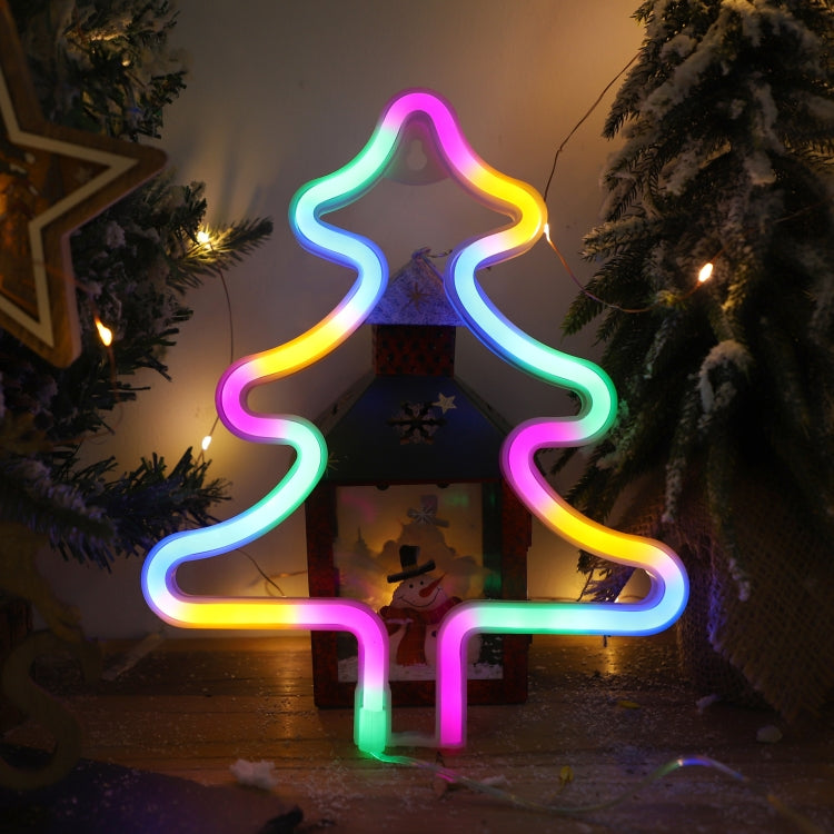 Christmas Decoration Neon Lights Wall-Mounted Ornaments, Spec: