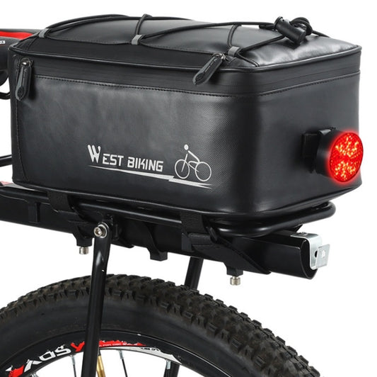 WEST BIKING Sac de Selle de Vélo Électrique Sac de Rangement Imperméable pour VTT, Sac de Selle WEST BIKING