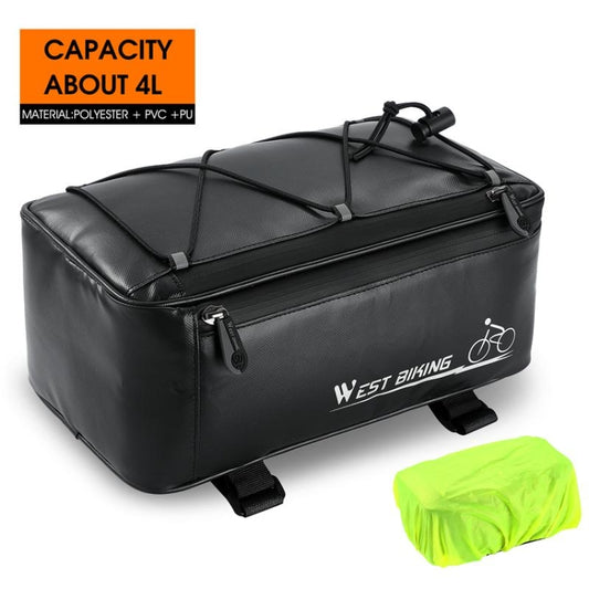 WEST BIKING Sac de Selle de Vélo Électrique Sac de Rangement Imperméable pour VTT, Sac de Selle WEST BIKING