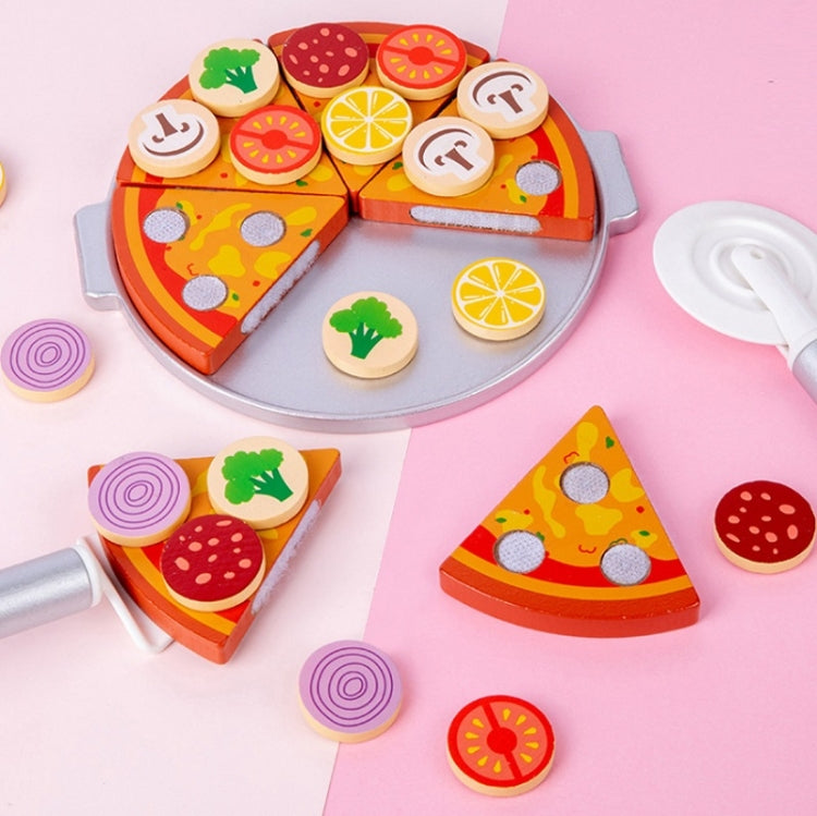 Acarebanny Wooden Simulation Barbecue Pizza Oven Children Pretend Play Toy, Acarebanny Pizza Oven