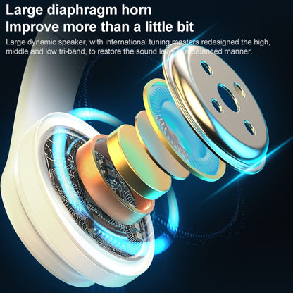 B39 Wireless Bluetooth Headset Subwoofer With Breathing Light Support TF Card