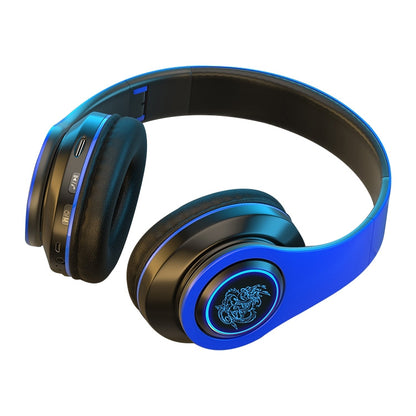 B39 Wireless Bluetooth Headset Subwoofer With Breathing Light Support TF Card