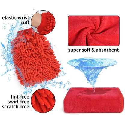 Car Wash Cleaning Brush Electric Drill Brush Head Cleaning Brush Tire Cleaning Brush, 19 in 1