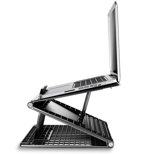 N5 Laptop Stand Portable Double-Layer Multi-Gear Adjustment Heightening Folding Plastic Heat Dissipation Bracket, N5