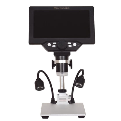 G1200D 7 Inch LCD Screen 1200X Portable Electronic Digital Desktop Stand Microscope, EU Plug Without Battery, US Plug Without Battery, AU Plug Without Battery, UK Plug Without Battery