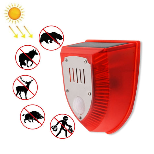 N911M Solar Animal Repeller Outdoor Sound And Light Alarm, with Induction, Timing Model