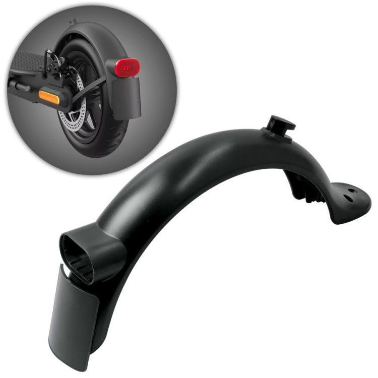 X0130 Kit d'outils comprenant un support de garde-boue arrière de trottinette électrique, un capuchon de vis de feu arrière pour Xiaomi Mijia M365 Pro 2, ensemble noir, ensemble rouge