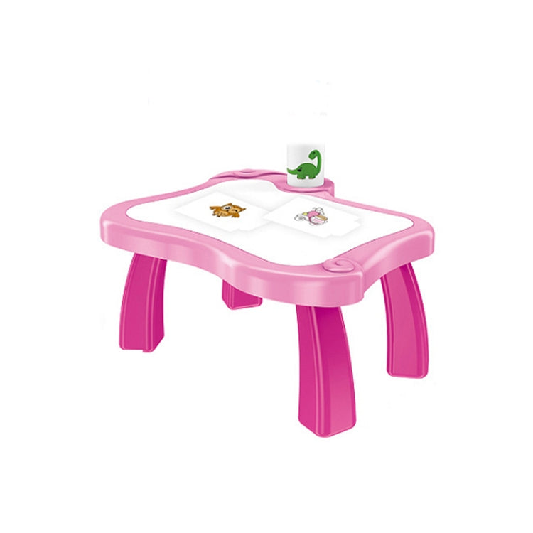 Tableau d'écriture multifonctionnel de projection pour enfants, sans stylo aquarelle, style :, Girafe Jaune, Bleu (Sans projection), Rose (Sans projection), Girafe Rose, Dinosaure Bleu, Dinosaure Rose