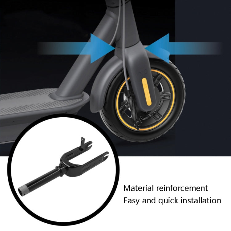 Accessoires de trottinette Composant de fourche avant de roue avant pour Ninebot MAX G30, pour Ninebot MAX G30
