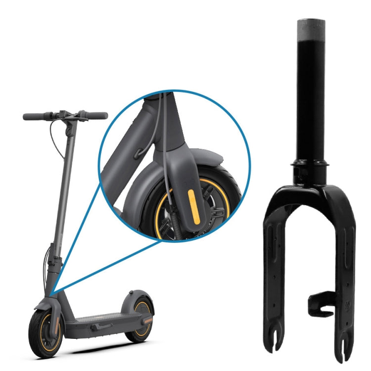 Accessoires de trottinette Composant de fourche avant de roue avant pour Ninebot MAX G30, pour Ninebot MAX G30
