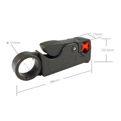 3 PCS Coaxial Cable Stripper Stripping Pliers Cable Stripping Tool
