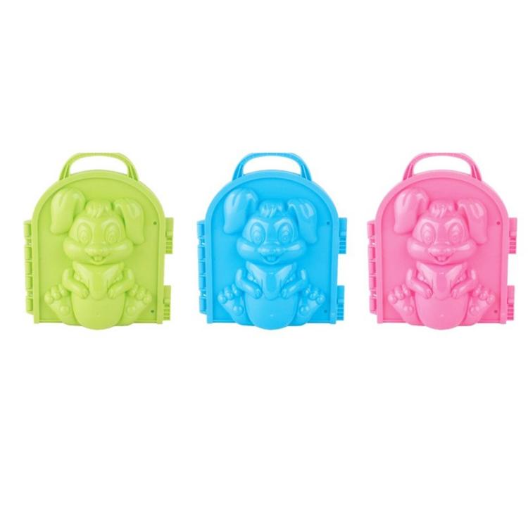 3 PCS Children Winter Outdoor Toy 3D Snow & Sand Mould Tool, Random Colors Delivery, Style:, 3 PCS Elf, 3 PCS Bear, 3 PCS Cat, 3 PCS Squirrel, 3 PCS Rabbit