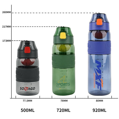 8012 Outdoor Large Capacity Sports Cup Anti-impact Fitness Kettle, Capacity:, 500ml (Pearl White), 500ml (Black Gray), 500ml (Storm Purple), 500ml (Storm Orange), 500ml (Storm Green), 500ml (Storm Blue), 720ml (Pearl White), 720ml (Black Gray)         ...