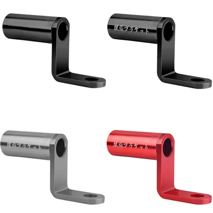 Bicycle Aluminum Alloy Conversion Bracket Extension Rack, Red, Black, Grey, Unmarried Black