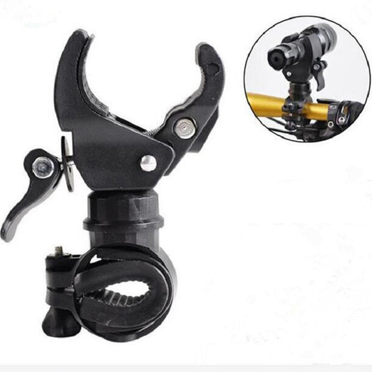 3 PCS Bicycle 360 Degree Rotating Lamp Holder Lamp Clip, 3 PCS Bicycle Lamp Clip