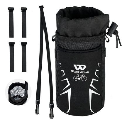 WEST BIKING Bicycle Insulated Water Bottle Bag, WEST BIKING Bicycle Water Bottle Bag