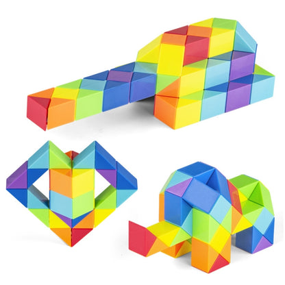 Children Puzzle Toy Color Variety Segment Magic Ruler, Spec:, 24 Sections, 36 Sections, 48 Sections, 60 Sections, 72 Sections, Hollow-24 Sections, Hollow-36 Sections, Hollow-48 Sections, Hollow-60 Sections, Hollow-72 Sections, Macaron-24 Sections      ...