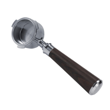 Zinc Alloy Coffee Machine Bottomless Handle For DeLonghi, Style:, Beech Flat Button, Plastic, Bamboo Without Button, Red Gem Without Button, Red Gem Two Wire Circle, Red Gem Straight, Black Rosewood Straight, Red Rosewood Flat Button                   ...