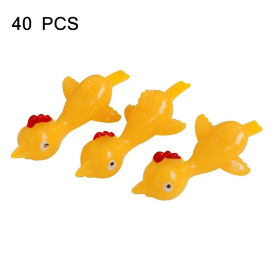10 jouets dindes collantes et énigmatiques à éjecter des doigts, 10 dindes