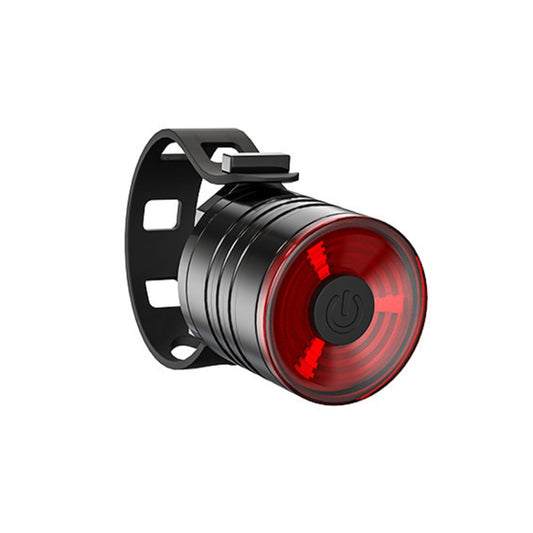 2 PCS AS-08 200LM Feu arrière de vélo en alliage d'aluminium à LED, Rouge, Blanc