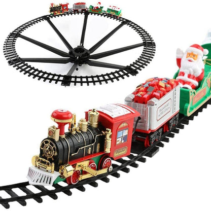 Modèle de voiture de train électrique de Noël pour décoration d'arbre, Modèle de voiture de train (238-9)