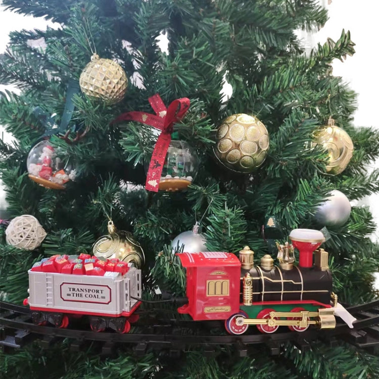 Modèle de voiture de train électrique de Noël pour décoration d'arbre, Modèle de voiture de train (238-9)